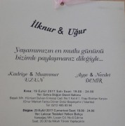 Düğün - İlknur UZUN & Uğur DEMİR (19.09.2017)