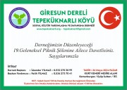 Tepeküknarlı Köyü Derneği 19. Geleneksel Piknik Duyurusu 26 Mayıs 2024 Pazar