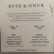 Düğün - Buse ÖNEY & Onur YILDIZ (05.07.2025)
