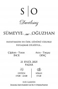 Düğün - Sümeyye İNCE & Oğuzhan DİNÇ (21.09.2025)